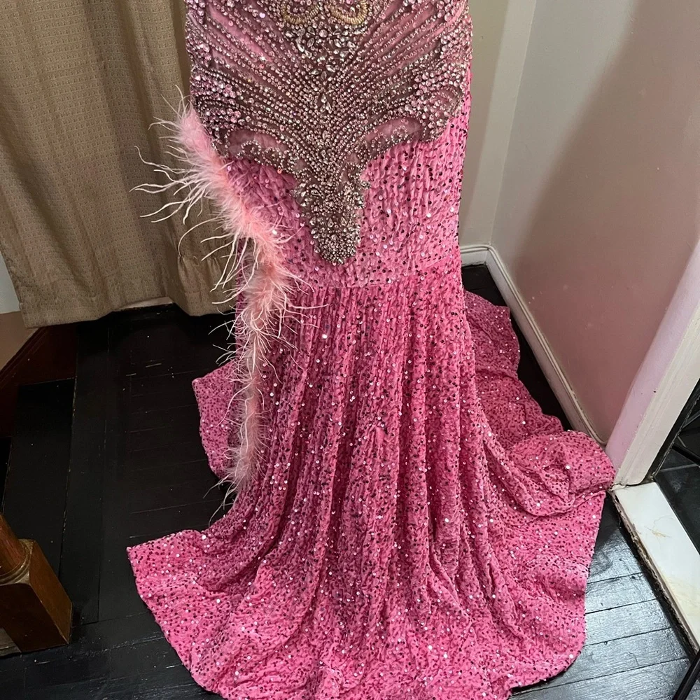 Prom Dress (Pink) - Picture 2 of 13